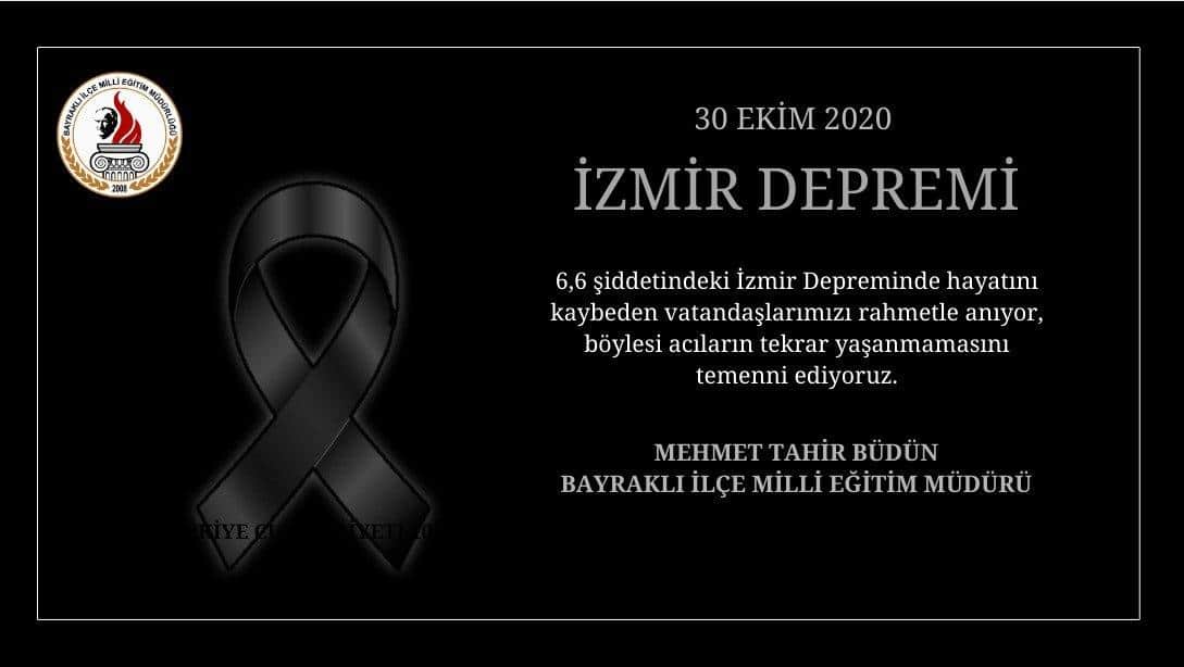 20 Ekim 2020 İzmir Depremi