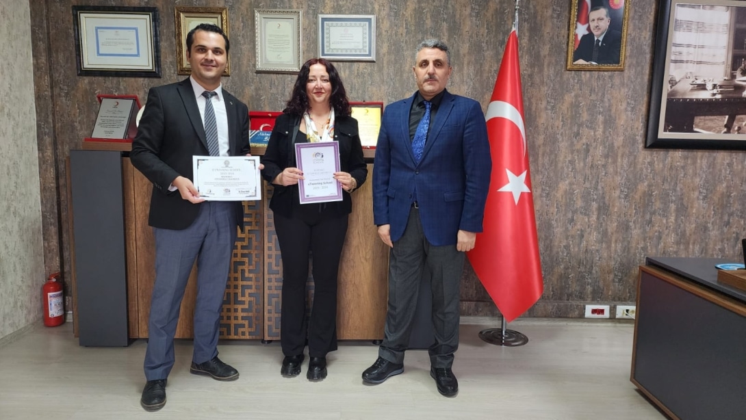 E-twinning Okul Etiket Töreni Yapıldı 